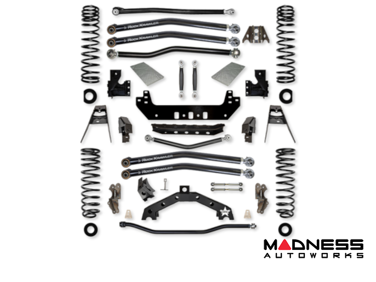 Jeep Wrangler JL Lift Kit - Rock Krawler - X Factor X2 (No Limits) - 2021+